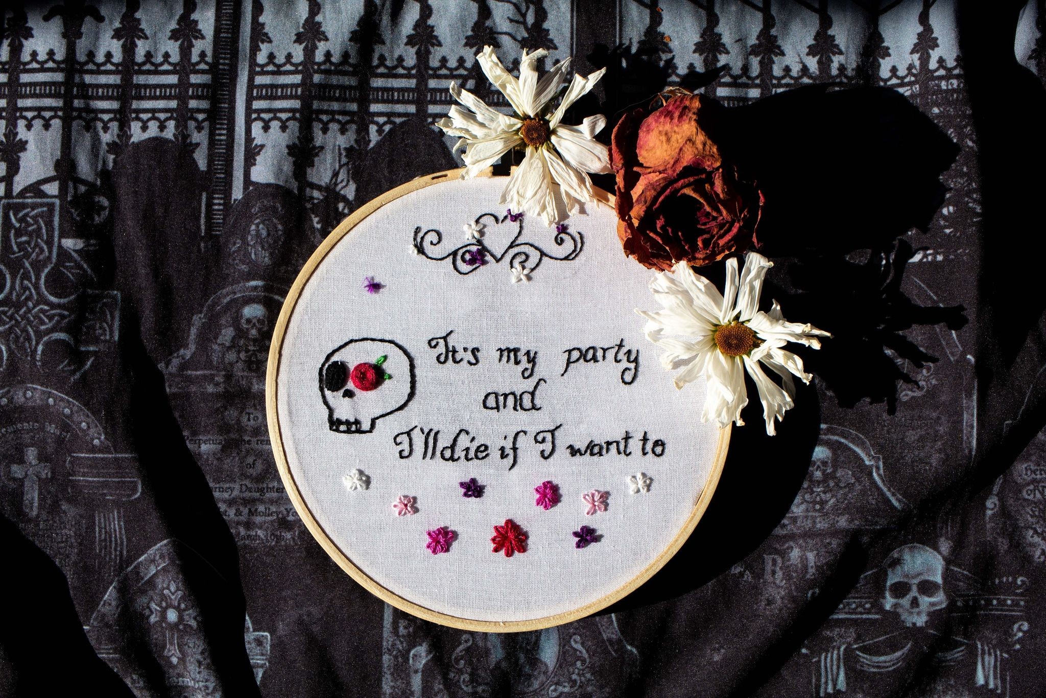 Image of "It's My Party" Casper Embroidery