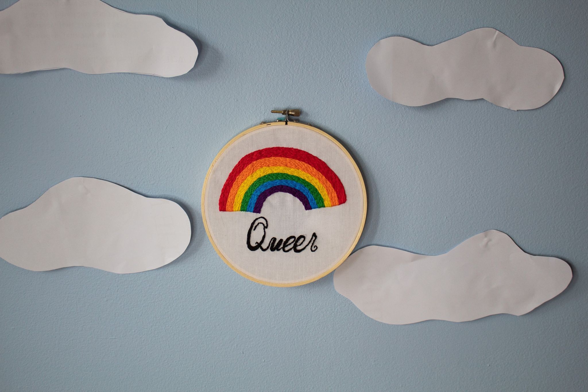 Image of Queer Rainbow Pride (Italic)