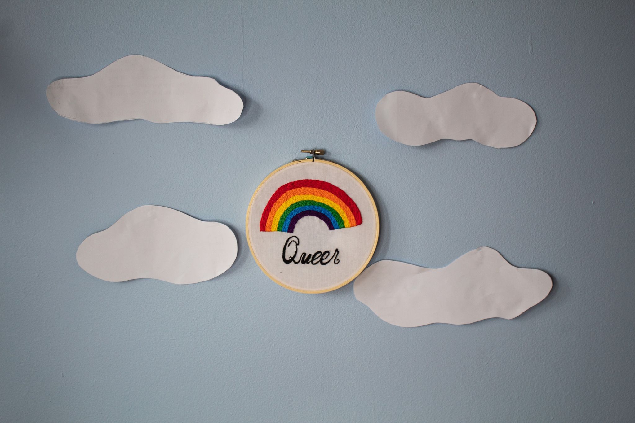 Image of Queer Rainbow Pride (Italic)